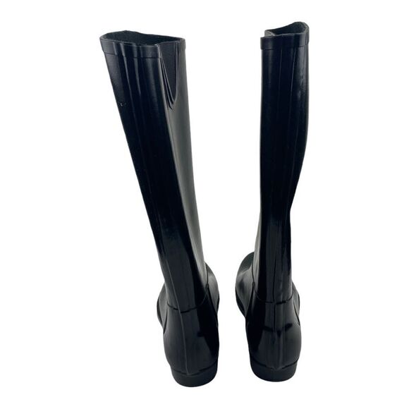 COUGAR WOMEN'S Black Rider Tall Waterproof Rubber Rain Boots US 6M - Picture 5 of 13